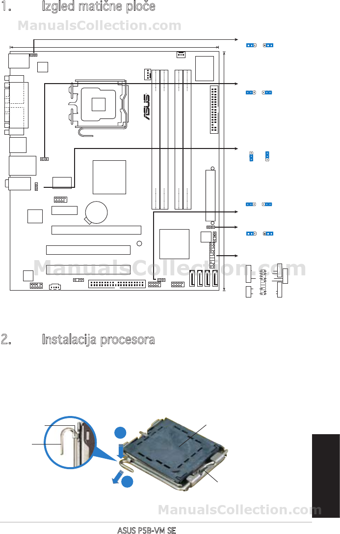Asus p5b схема