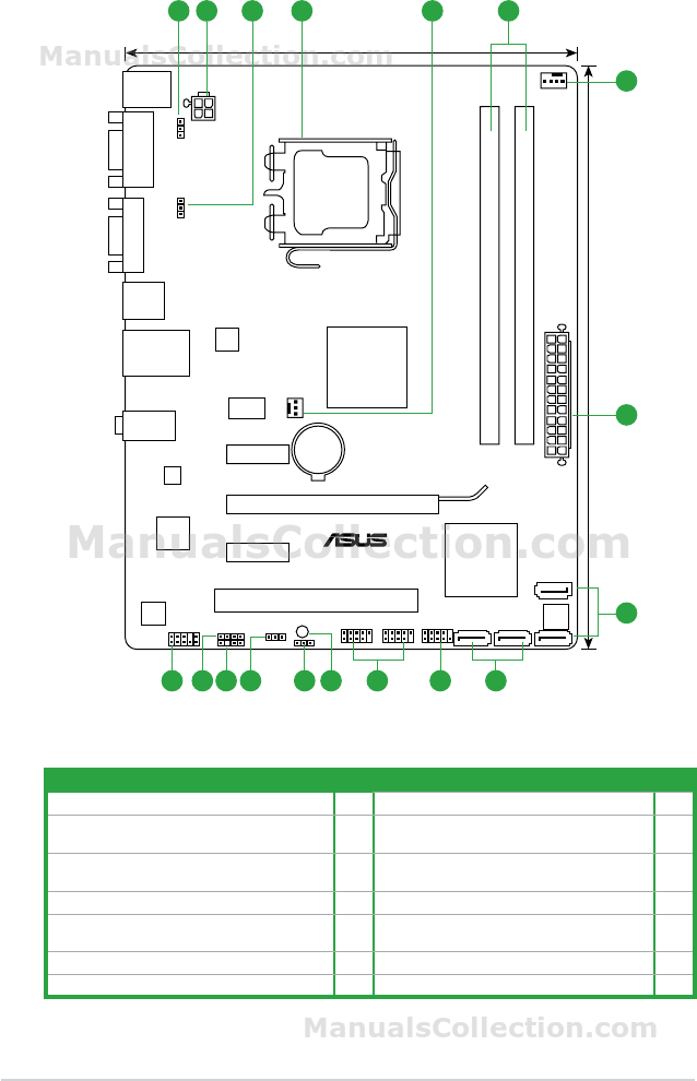 Asus P5g41t-m Lx3    img-1