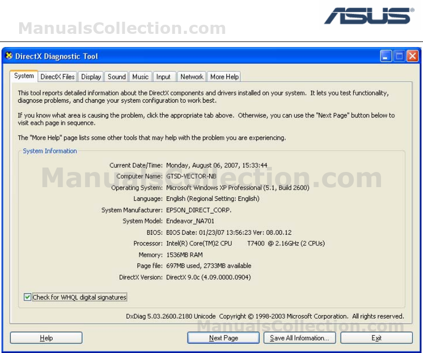 DRIVERS ASUS M9J ASUS M9J DRIVER FOR MAC