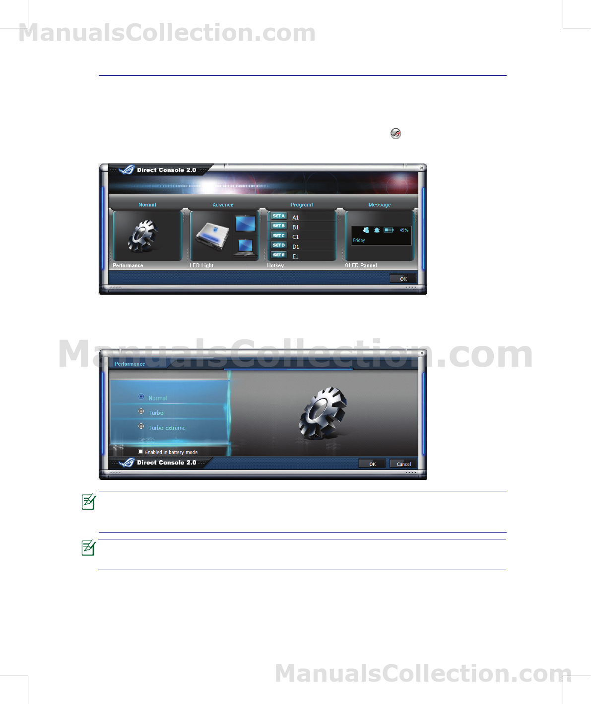asus direct console 2.0