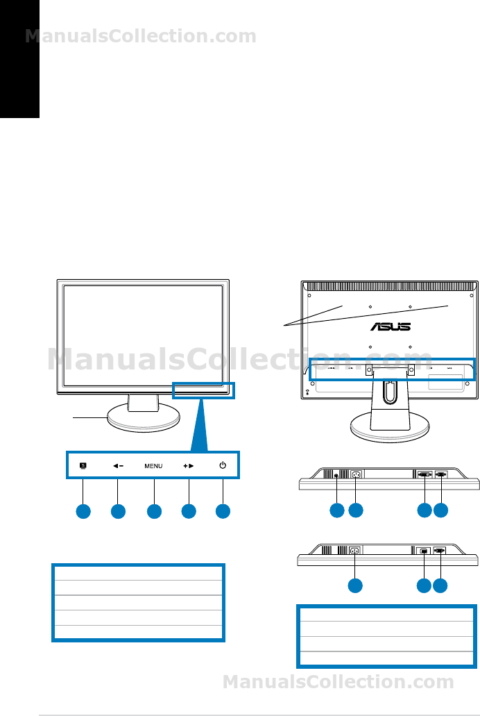 Asus Vw202sr Vw202xr Vw202b Quick Start Guide English Page 2