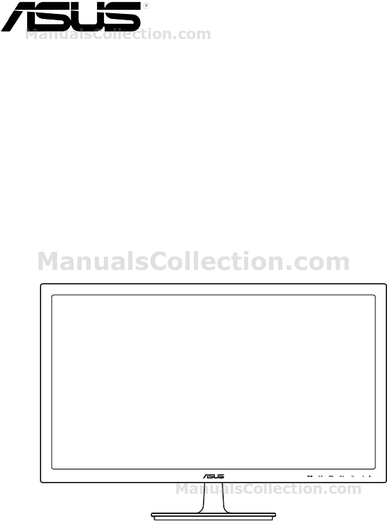 Asus Vs248h P Vs248 Series User Guide Espanol