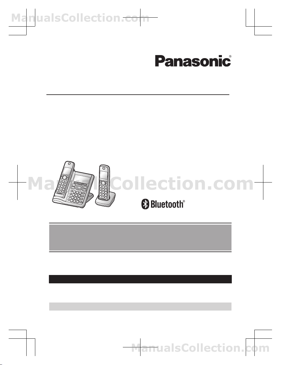 Panasonic KXTG785SK Operating Instructions (English, Español)