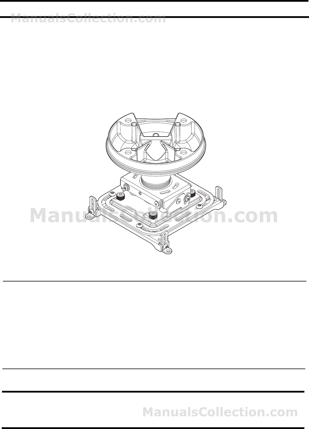 Epson Elpmbpjg Universal Projector Ceiling Mount